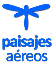 logo paisajes aereos icono
